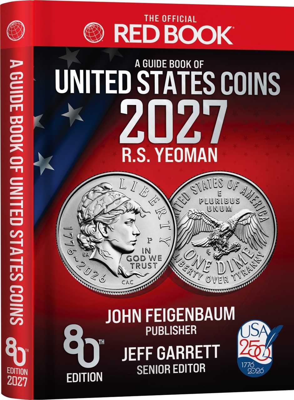 2027 Official Whitman Red Book US Coins 80th Edition - Hardcover *Ships Now*