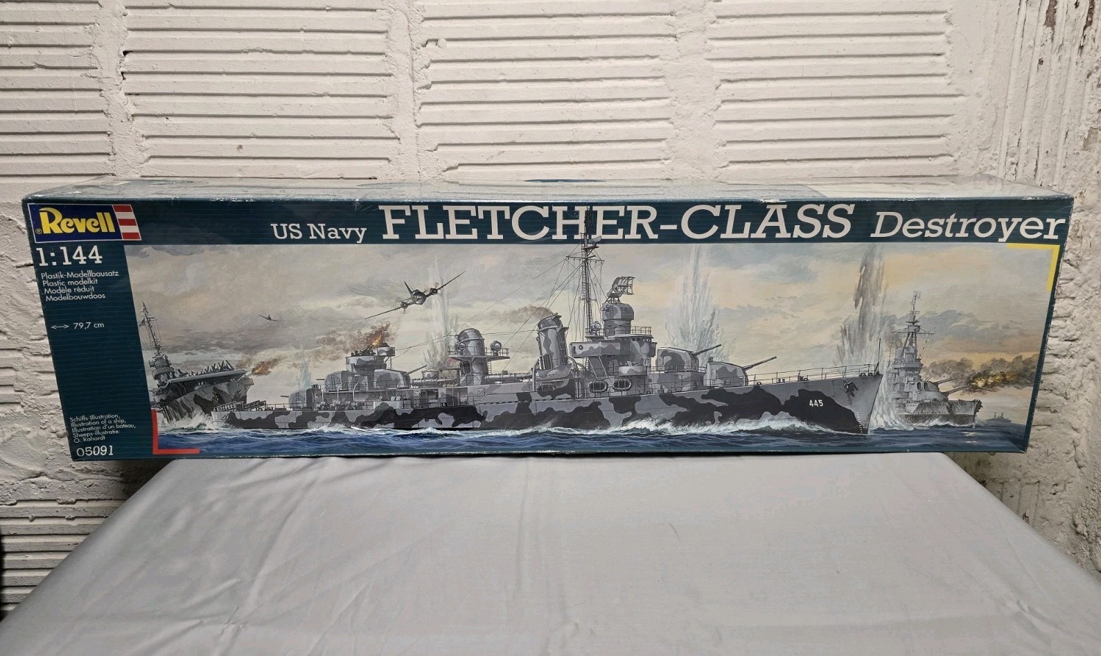 Revell 05091 1/144 Scale Fletcher Class Destroyer Model Kit NEW