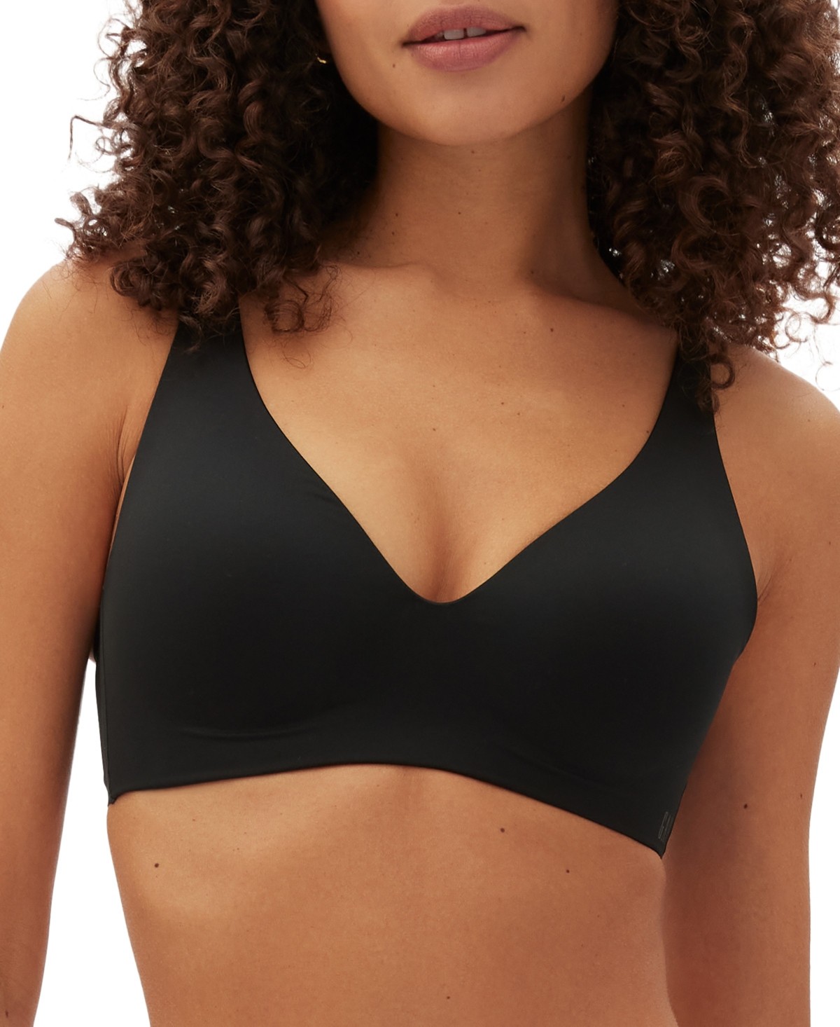 Gap GapBody Women\'s Everyday Essentials Wireless Bra, Black, 34C