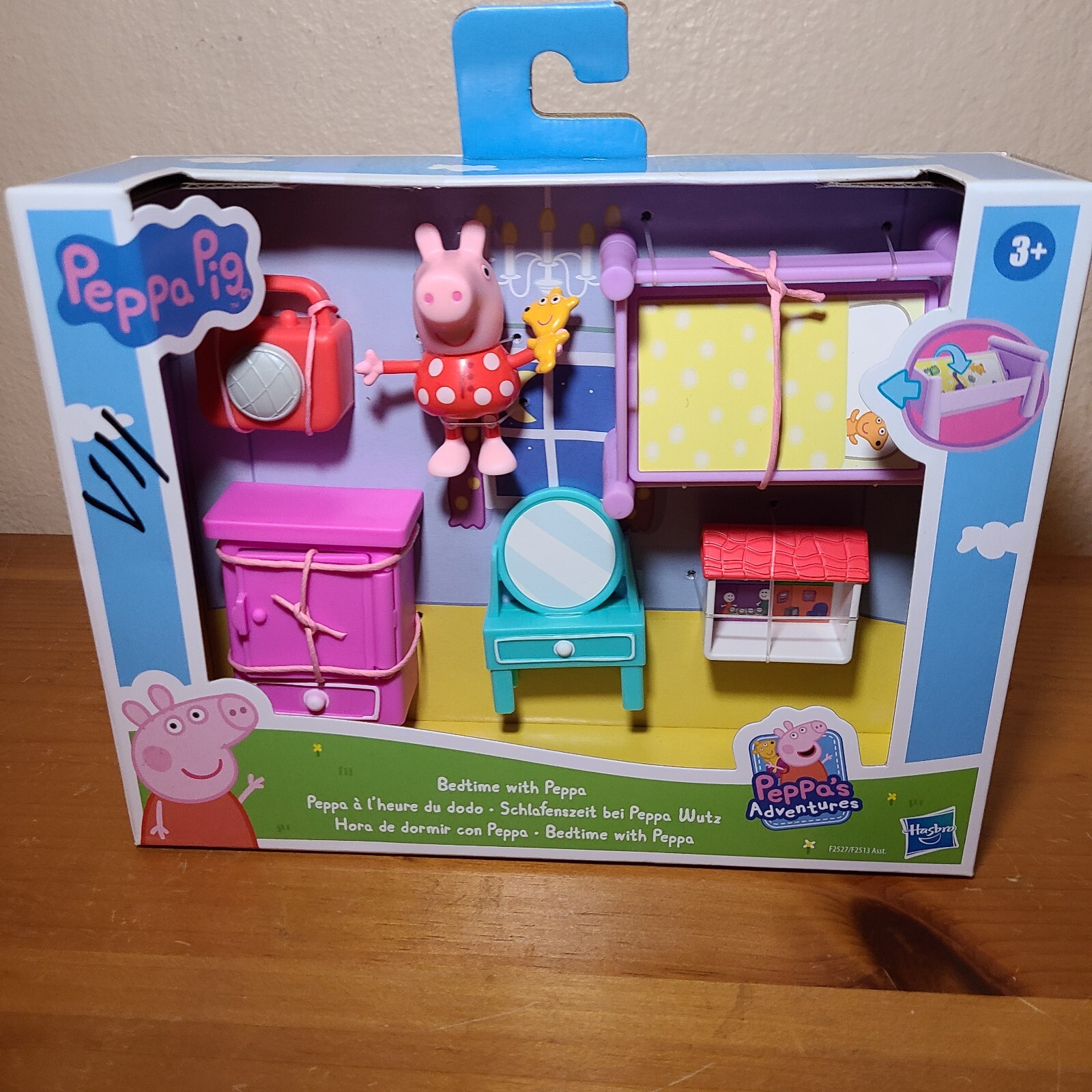 Peppa Pig Playset Bedtime with Peppa Accessory Set, New Hasbro