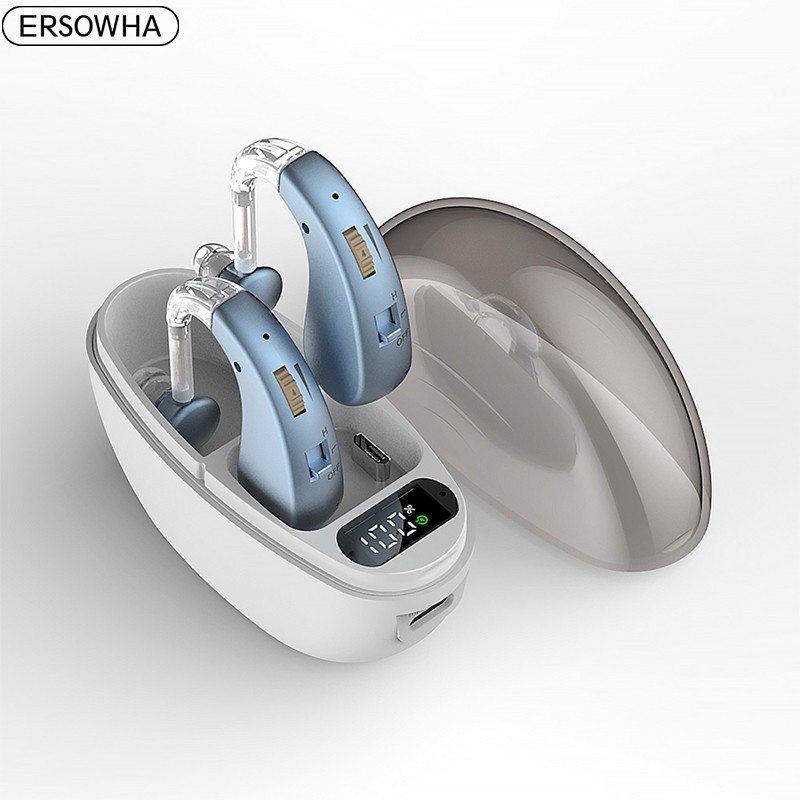 1 pair High-performance hearing AIDS suitable for the elderly with hearing loss 1 pair High-performance hearing AIDS suitable for the elderly with hearing loss