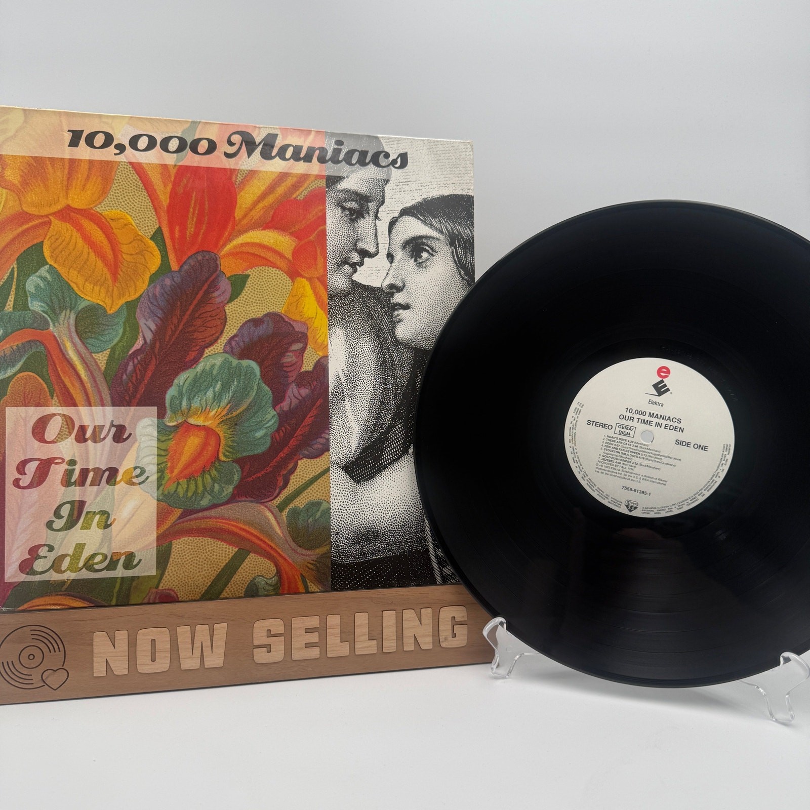 10,000 Maniacs - Our Time In Eden Vinyl LP Original 1st Press VG/VG