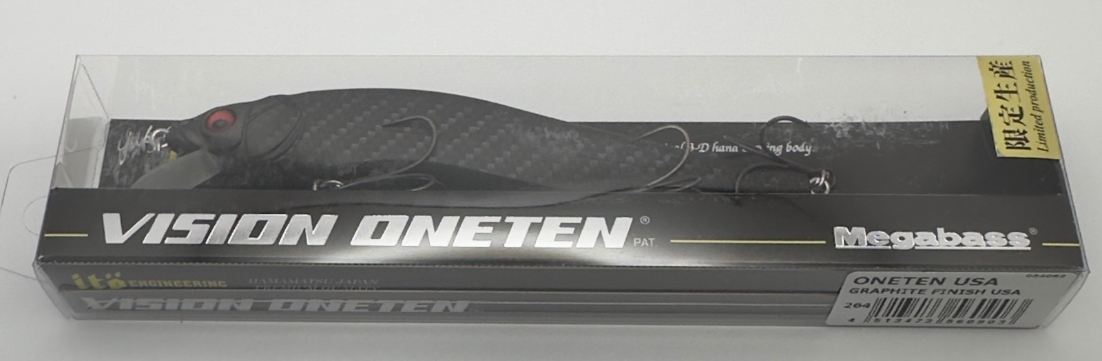 Megabass Vision 110 Graphite USA