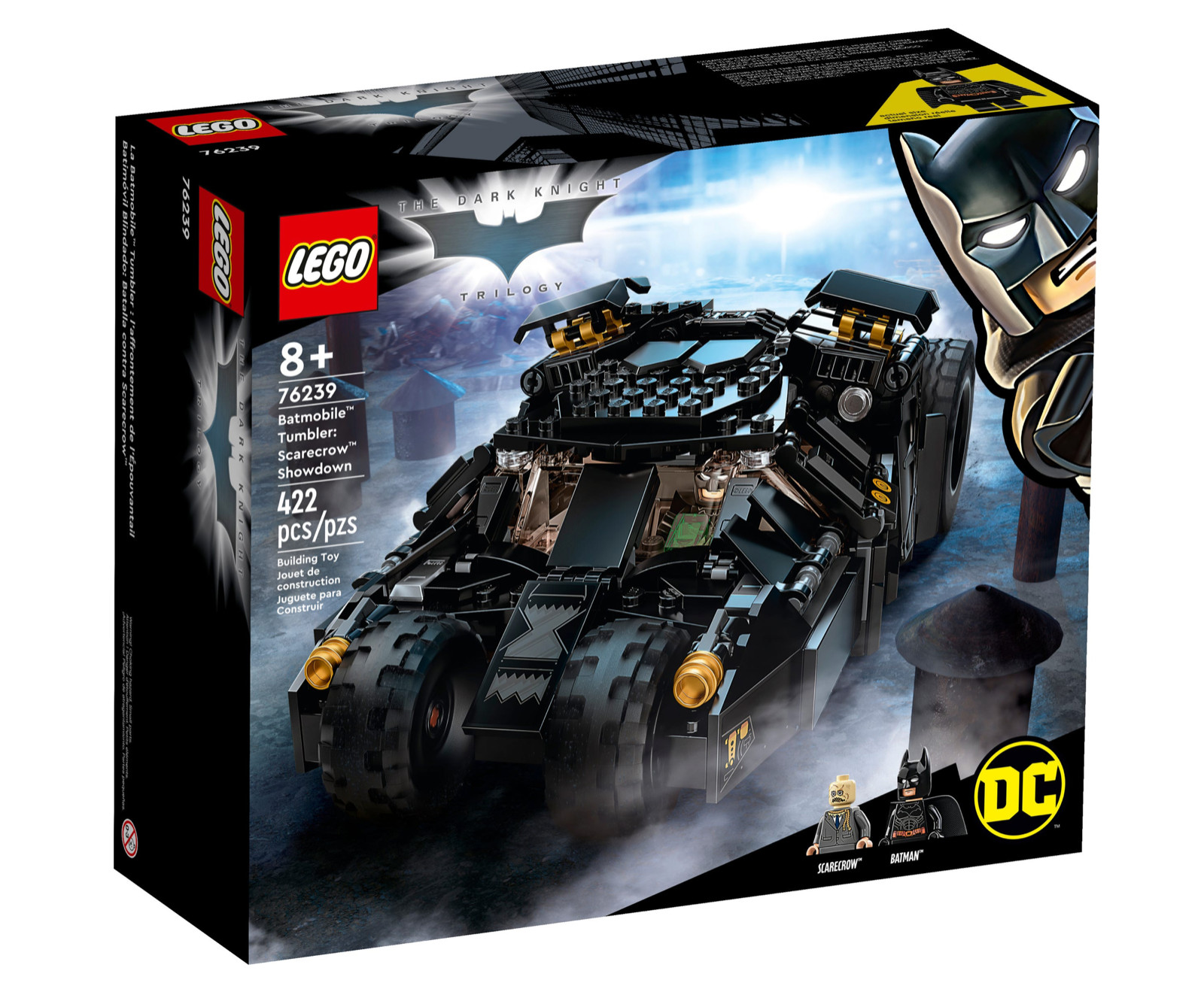 LEGO DC Batman Batmobile Tumbler Scarecrow Showdown 76239-Immediate Shipping