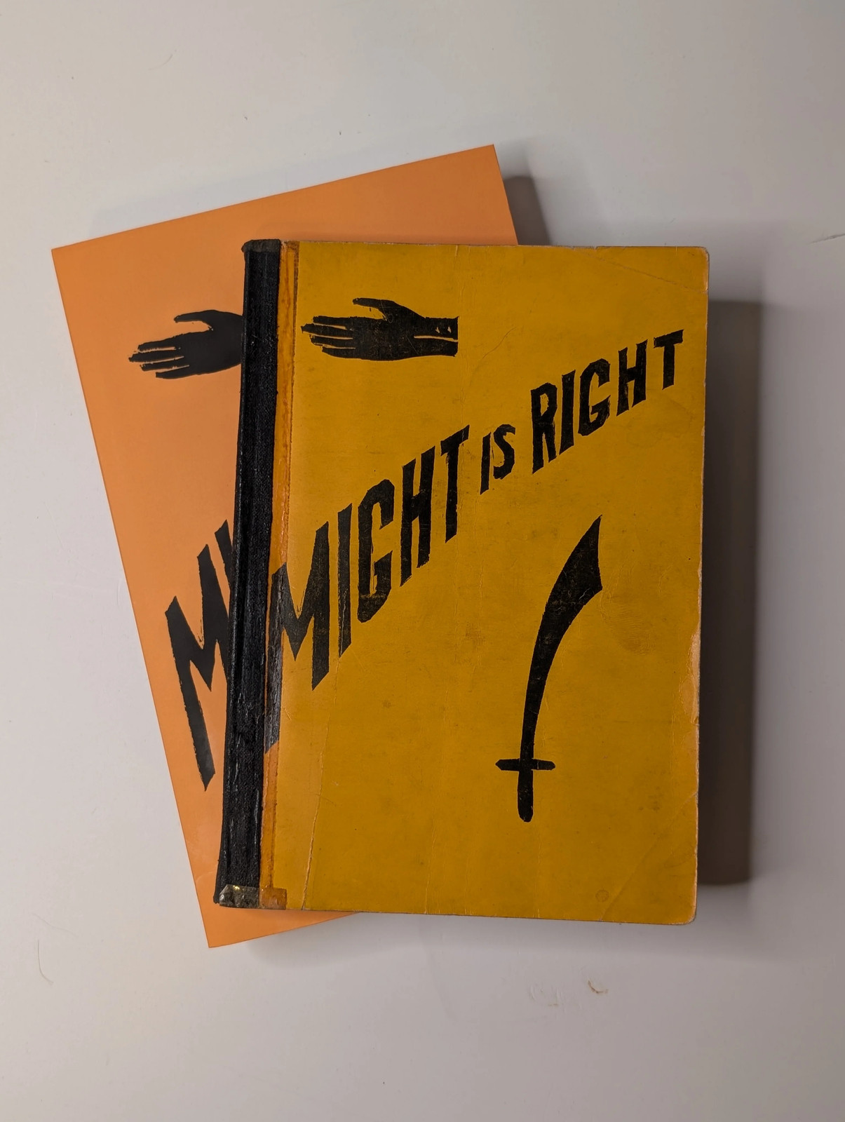 RARE Ragnar Redbeard MIGHT IS RIGHT 1927 Original Copy +Facsimile