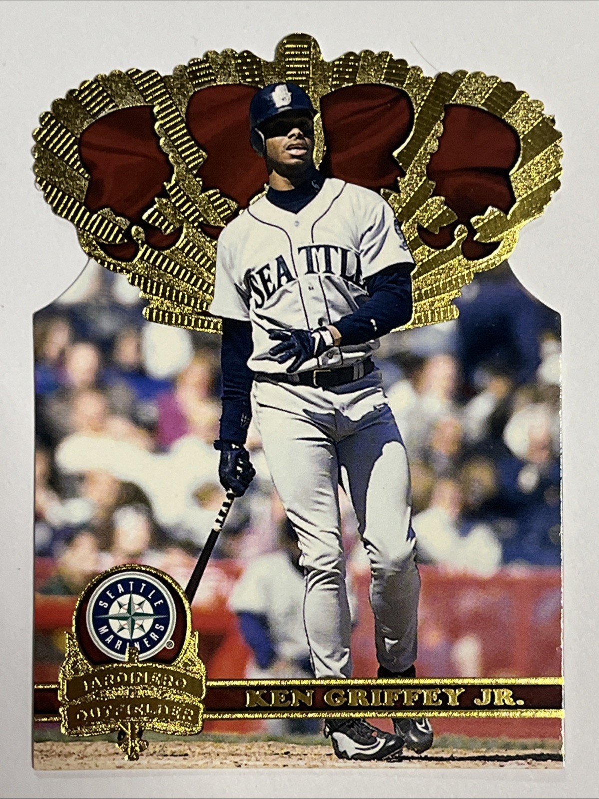1997 Pacific Crown Collection Gold Crown Ken Griffey Jr Die-Cut GC16 Mariners