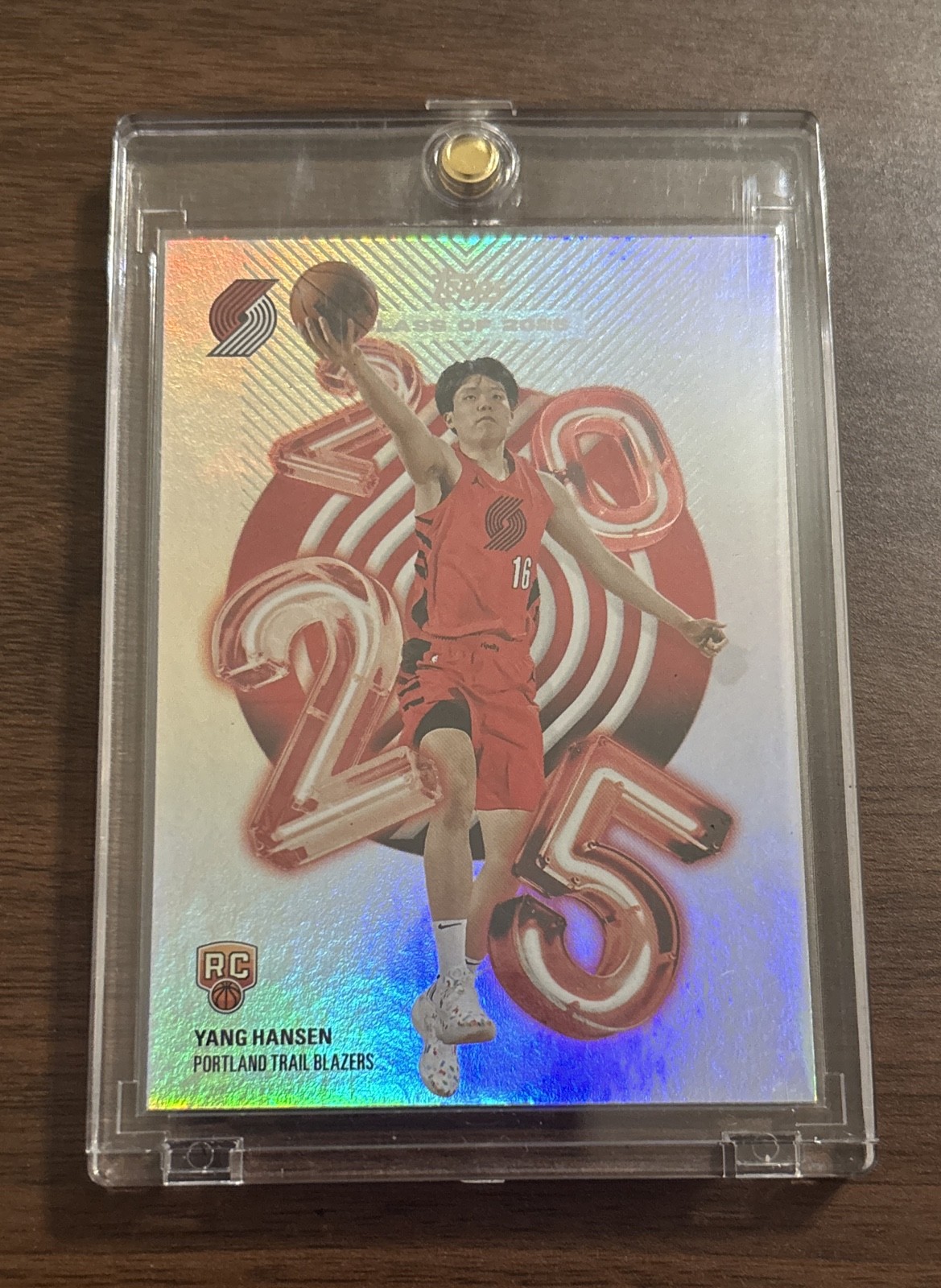 2025-26 Topps - Class of \'25 Yang Hansen #C25-16 (RC)
