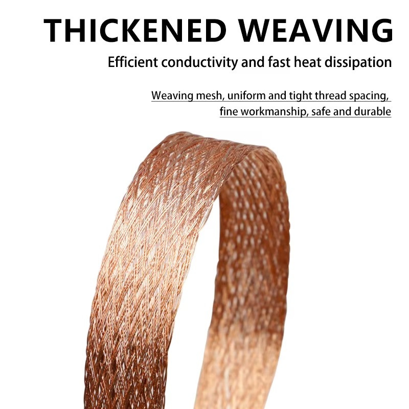 10x Universal Engine Automotive Ground Strap Connector Copper Cable Same Day 🚛✅