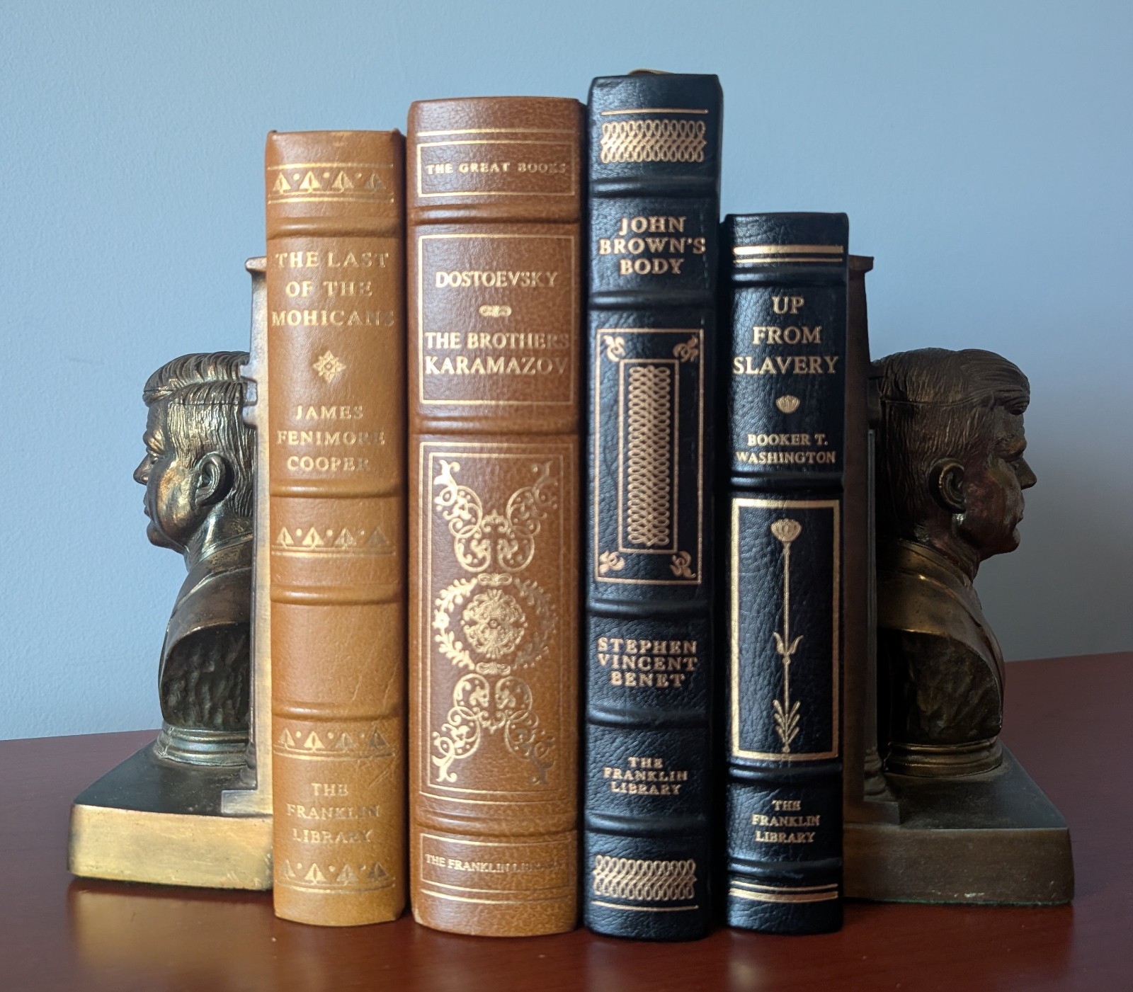 Franklin Library 4 Book Lot Leather Bound Limited Edition Classics Gilt
