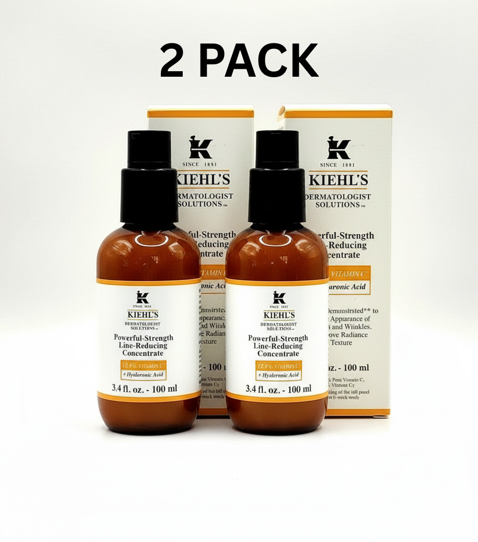 Kiehl\'s POWERFUL-STRENGTH Line Reducing Concentrate. 3.4 oz/100 ml Vitamin C