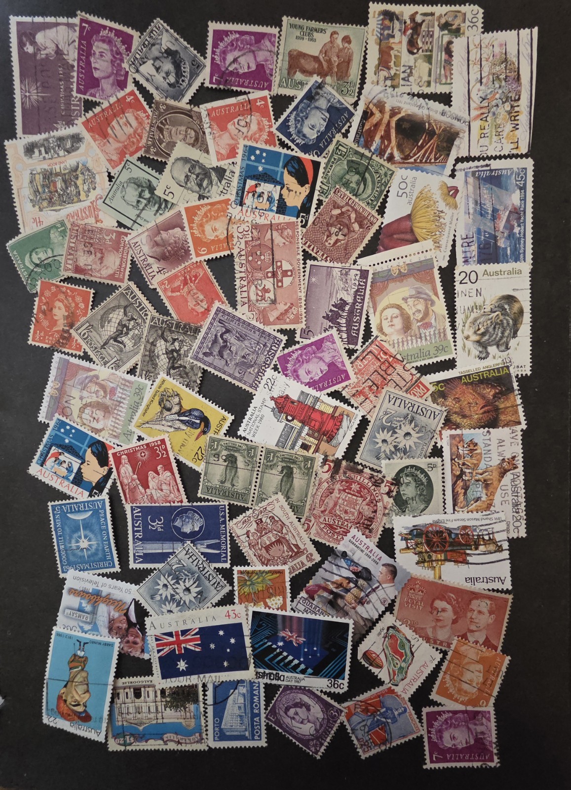 AUSTRALIA Used Stamp Lot T18643 AUSTRALIA Used Stamp Lot T18643