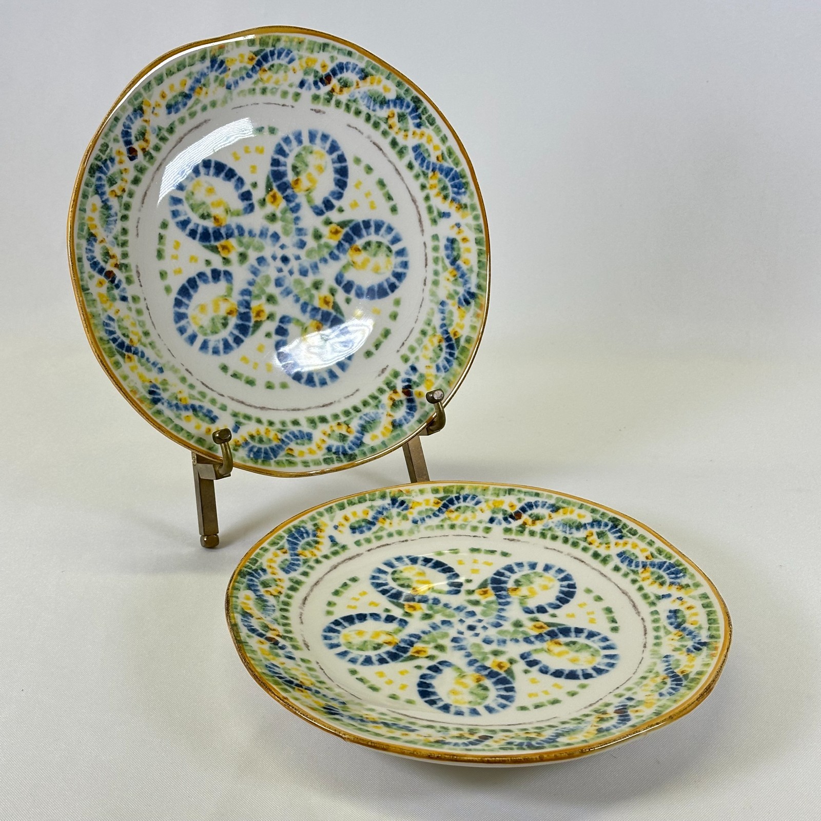 Pier 1 Imports Italy Mosaic Swirl 8 3/4\