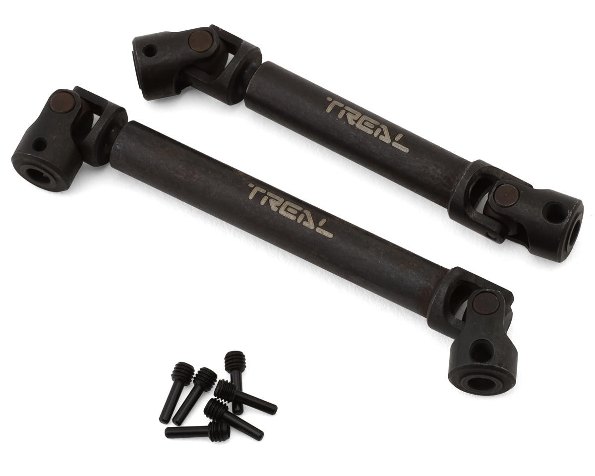 Treal Hobby Axial UTB18 Heavy Duty Steel Center Driveshafts (2) [TLHTUTB18-37]