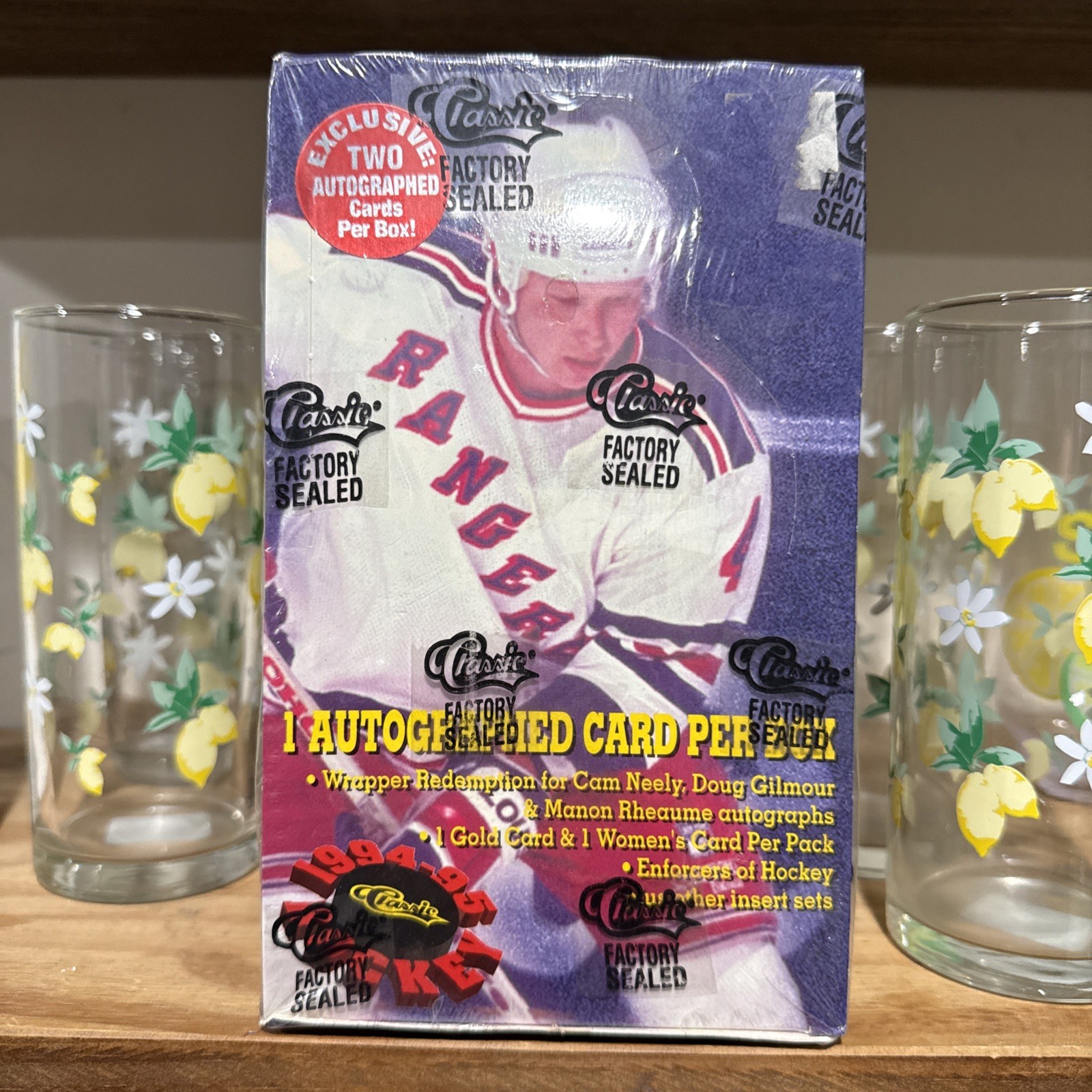 1994-95 CLASSIC HOCKEY DRAFT PICKS Factory Sealed Autograph Guaranteed