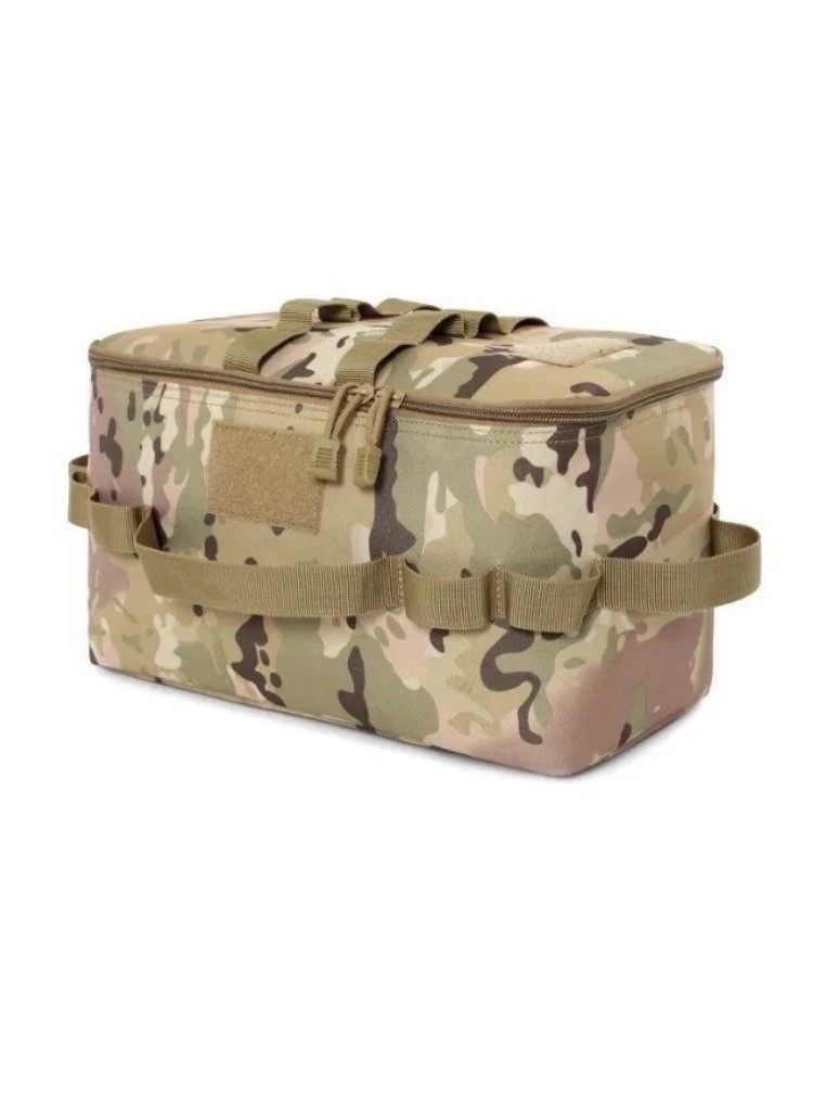 Large Capacity Camping Storage Bag Outdoor Tool & Cookware Organizer