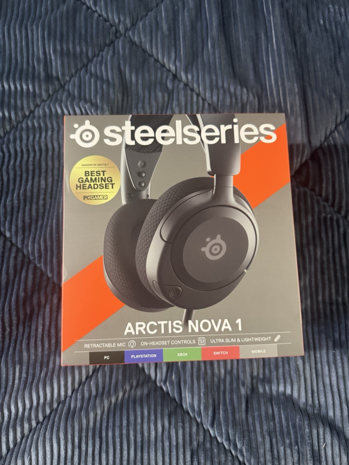 SteelSeries Arctis Nova 1 Over-Ear Gaming Headset - Black