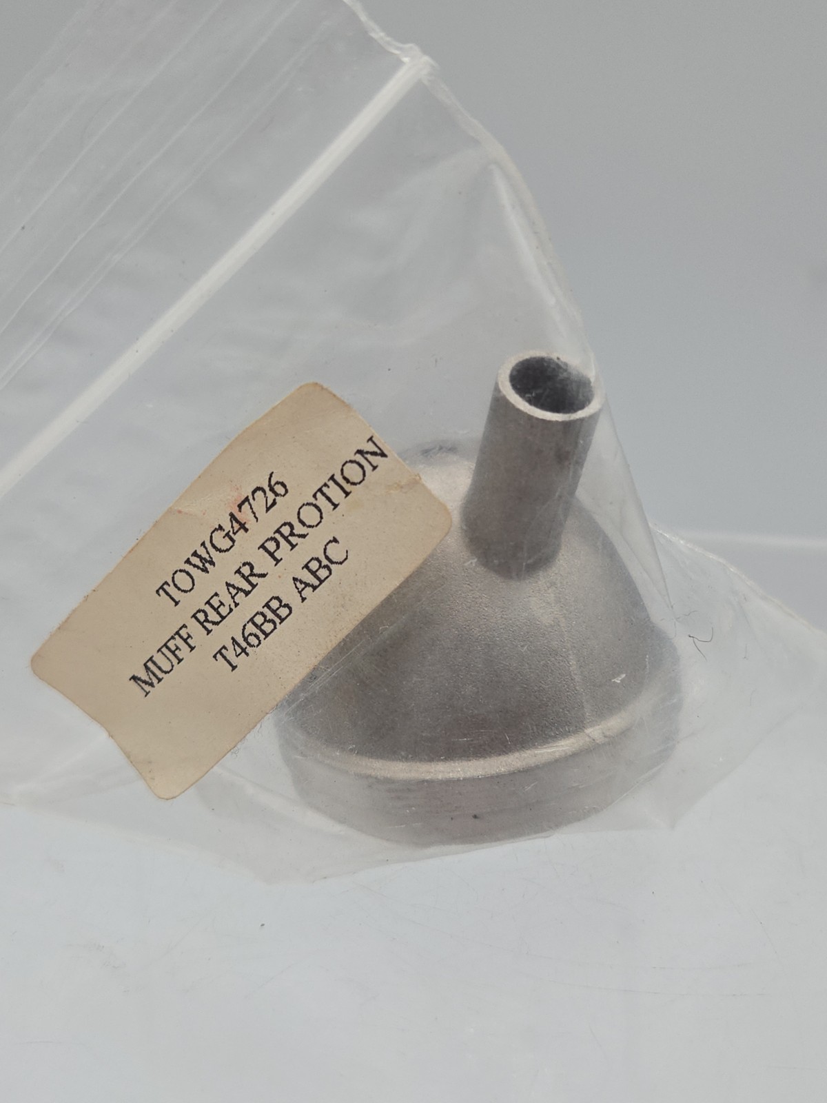 Vintage Tower Hobbies TOWG4726 Muffler Rear Portion T46BB ABC Engine Part NOS Vintage Tower Hobbies TOWG4726 Muffler Rear Portion T46BB ABC Engine Part NOS