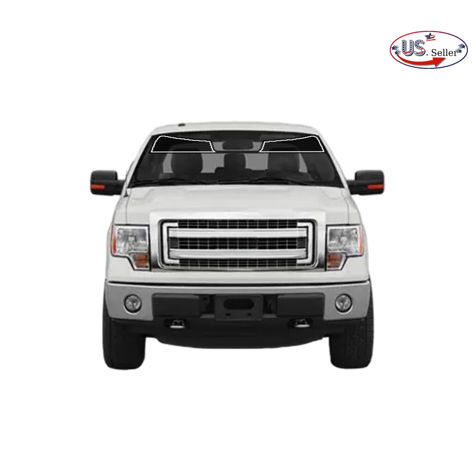 Precut Sun Strip Window Tint Auto Glass Film For All Ford F150