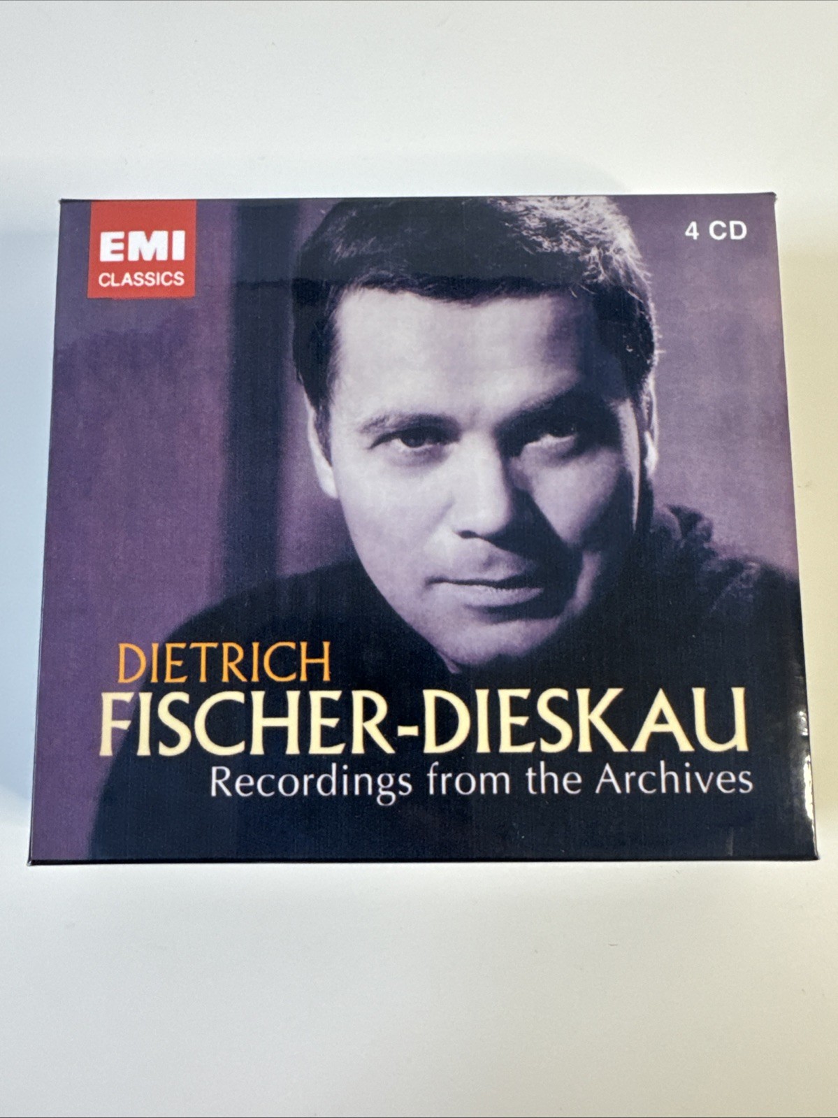 Dietrich Fischer-Dieskau: Recordings from the Archives (4 CDs, 2010, EMI) Dietrich Fischer-Dieskau: Recordings from the Archives (4 CDs, 2010, EMI)