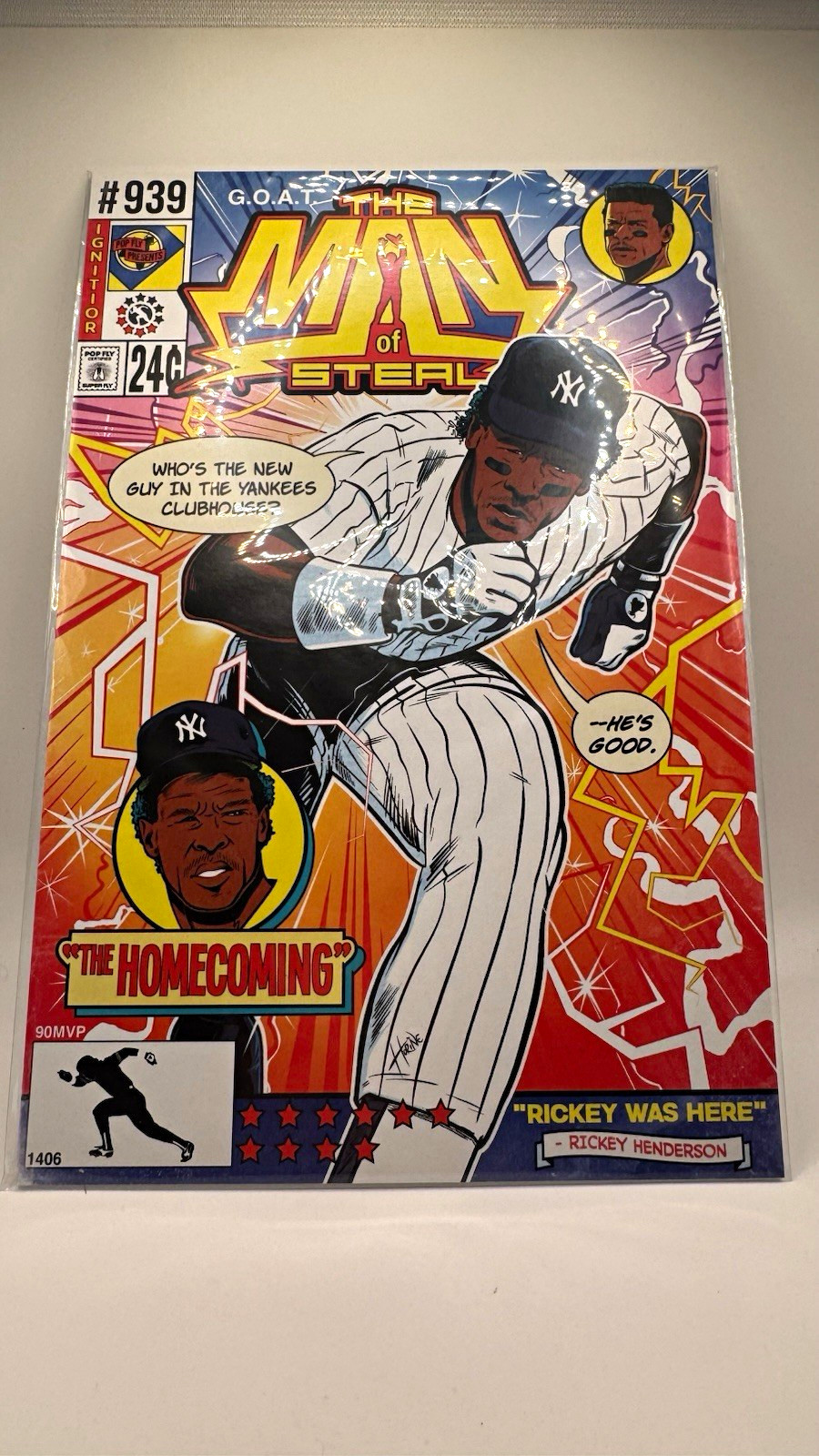 Pop Fly Pop Shop - The Man of Steal #939 225/384 Pop Fly Pop Shop - The Man of Steal #939 225/384