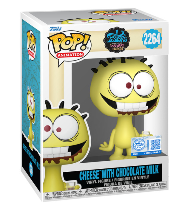 Funko POP Foster’s Home for Imaginary Friends Cheese + Chocolate Milk Fig 2262 Funko POP Foster’s Home for Imaginary Friends Cheese + Chocolate Milk Fig 2262