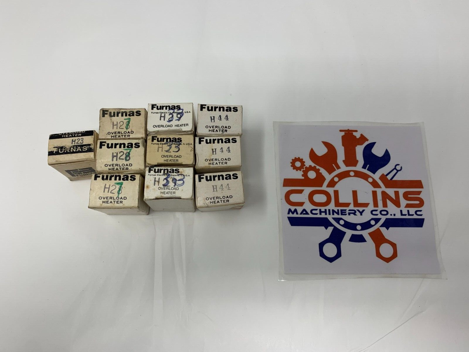 Furnas 1-H23, 3-H33, 3-H44, 3-H27 Overload Heater Coils Lot of 10