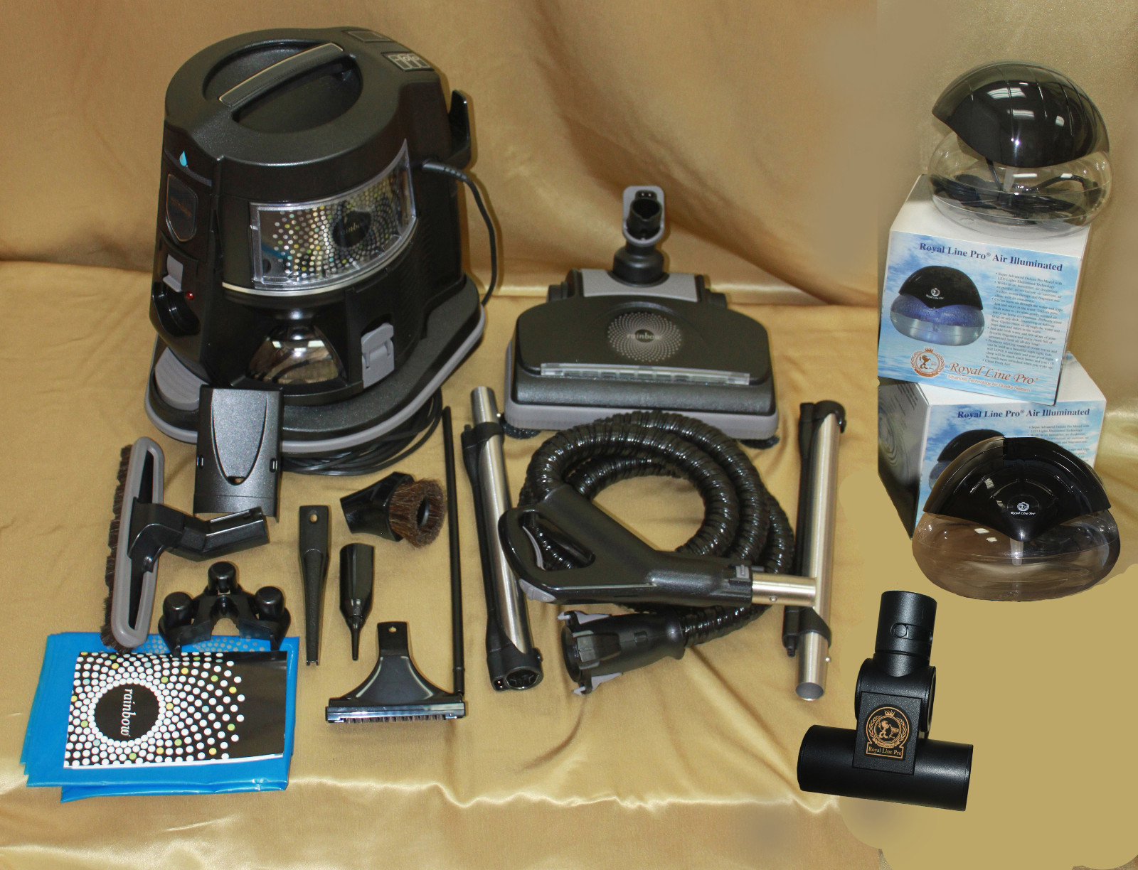 ✅Rainbow E2 Vacuum✅Black LED✅ULTRA DELUXE✅5 YEAR warranty✅+2 Purifiers✅COMPLETE