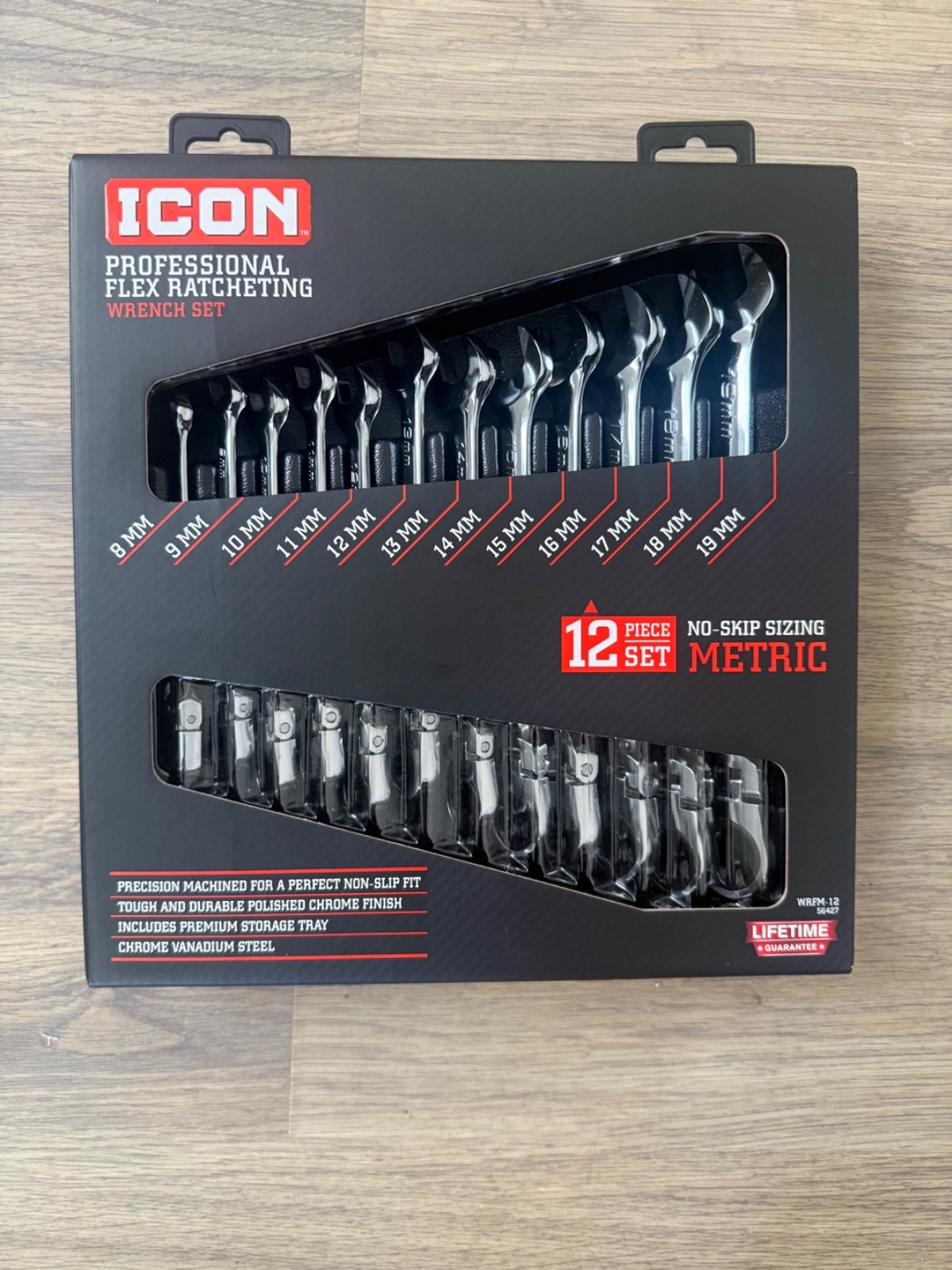 ratcheting wrench set flex head. Brand new still in the box. 50% OFF ratcheting wrench set flex head. Brand new still in the box. 50% OFF