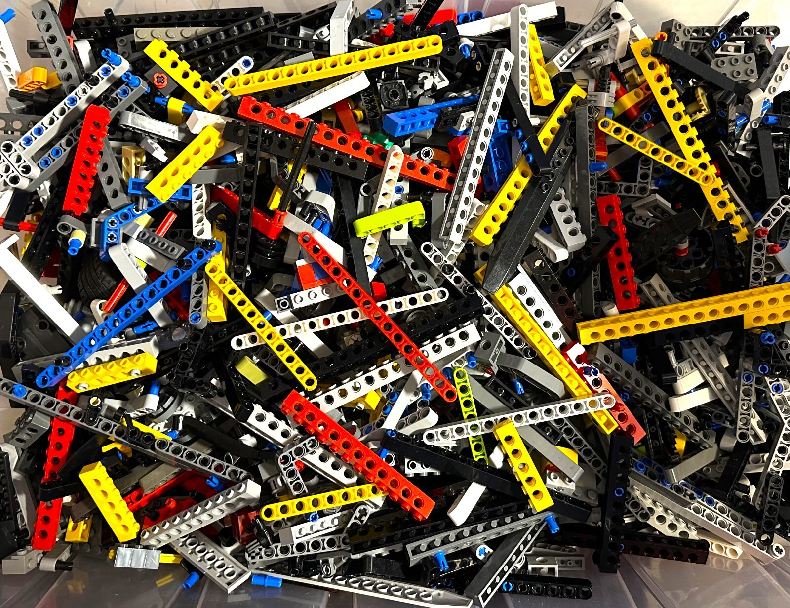 LEGO LOT OF 30 TECHNIC Studded Beams Bricks ALL LIFTARM PIECES ONLY Bulk Parts