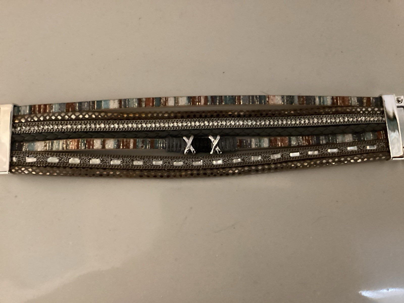 RYZE Party Vegan Leather Wrap