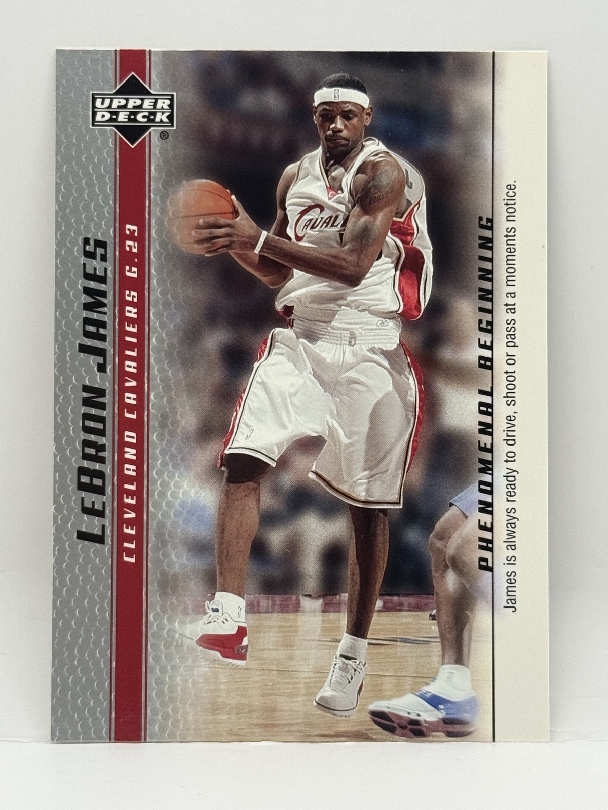 2003-04 Upper Deck Lebron James Phenomenal Beginning - LeBron James #16 (RC) 2003-04 Upper Deck Lebron James Phenomenal Beginning - LeBron James #16 (RC)