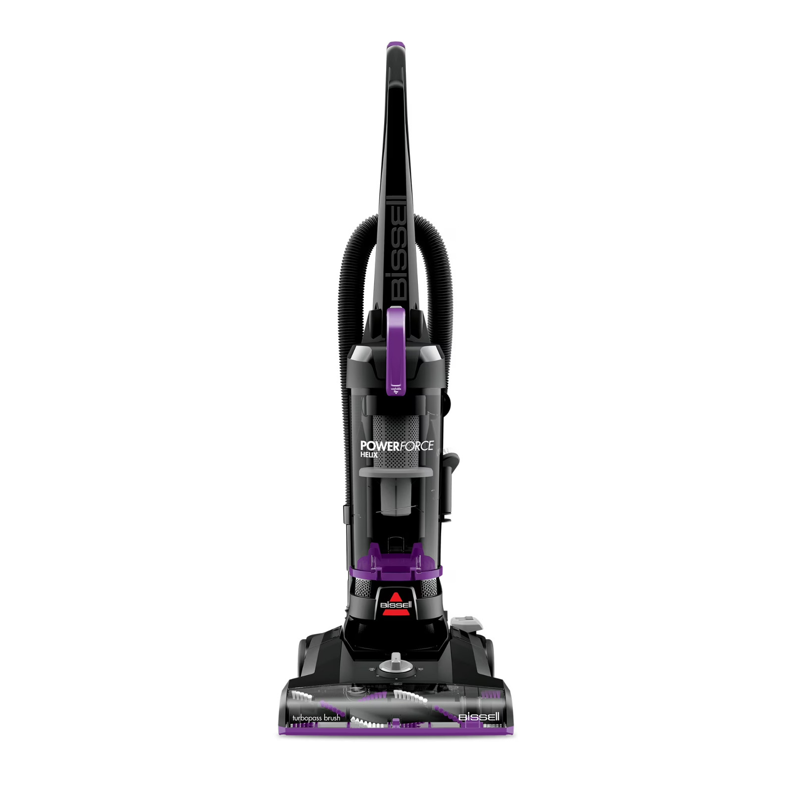 BISSELL PowerForce Helix Upright Vacuum Bagless Pet Friendly 3313U Purple Black