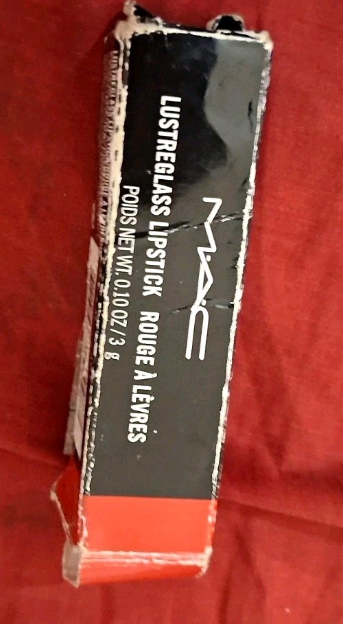 M·A·C LustreGlass Lipstick Stick - Lustre Effect, Red Shade, 0.10 oz