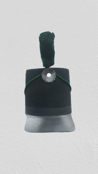 British 95th Rifles Belgic Shako Square Peak Rifle napoleon belgic shako Hat