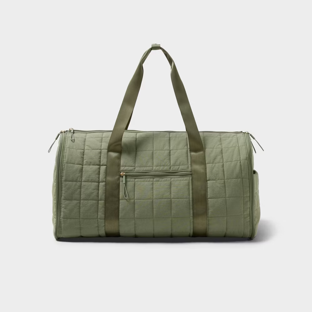 Ink & Barrel 41L Softside Garment Duffel Bag - Solid Green