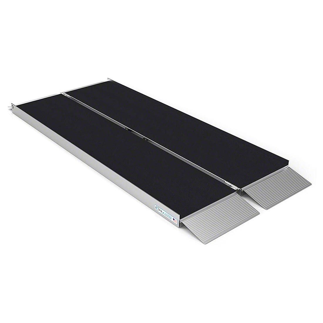 EZ-Access 6ft Suitcase Singlefold AS Portable Ramp, Black, w/ Top Lip Extension
