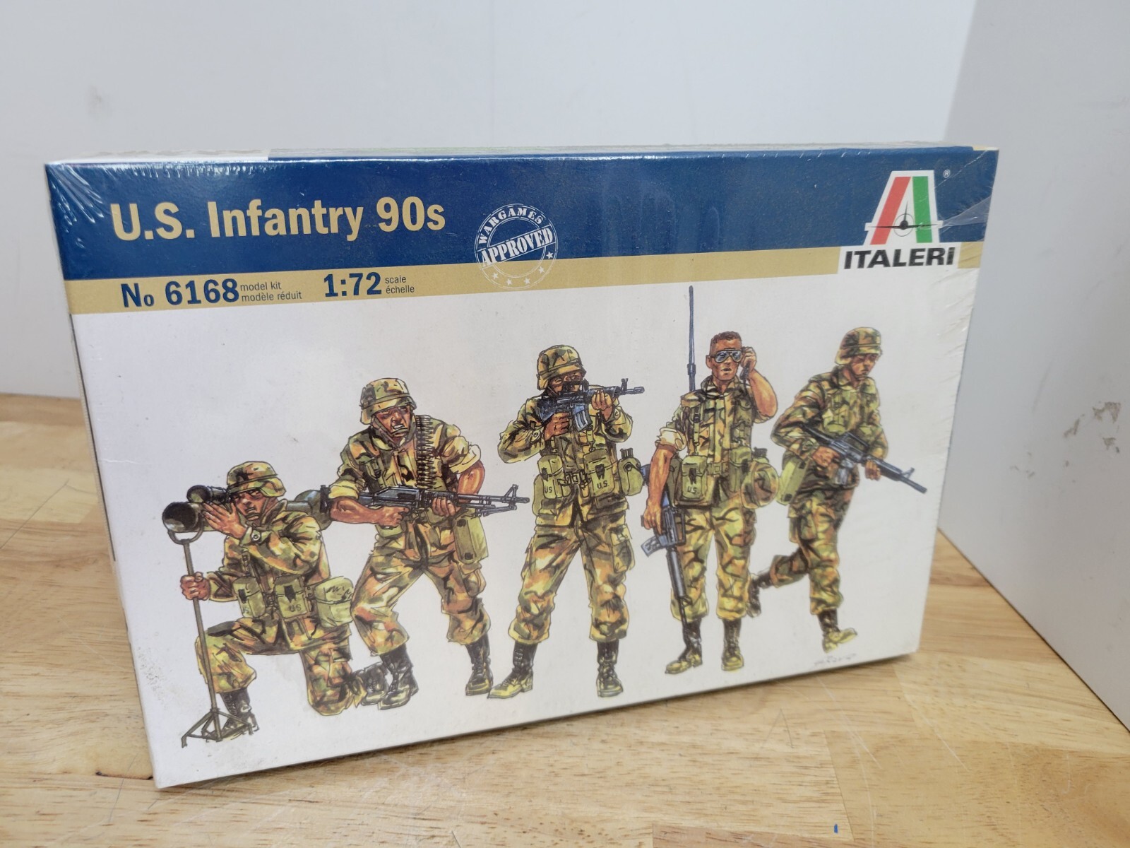 Italeri 6168 1:72 U.S. Infantry 90\'s Sealed NEW