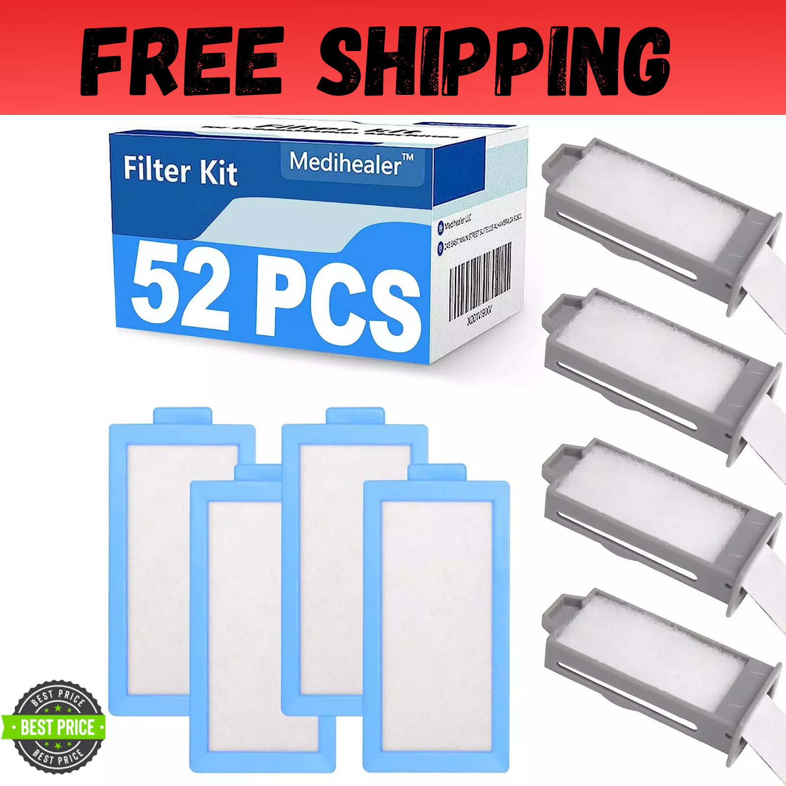 52PCS CPAP Filters for Dreamstation 2- Replacement Compatible with... 52PCS CPAP Filters for Dreamstation 2- Replacement Compatible with...