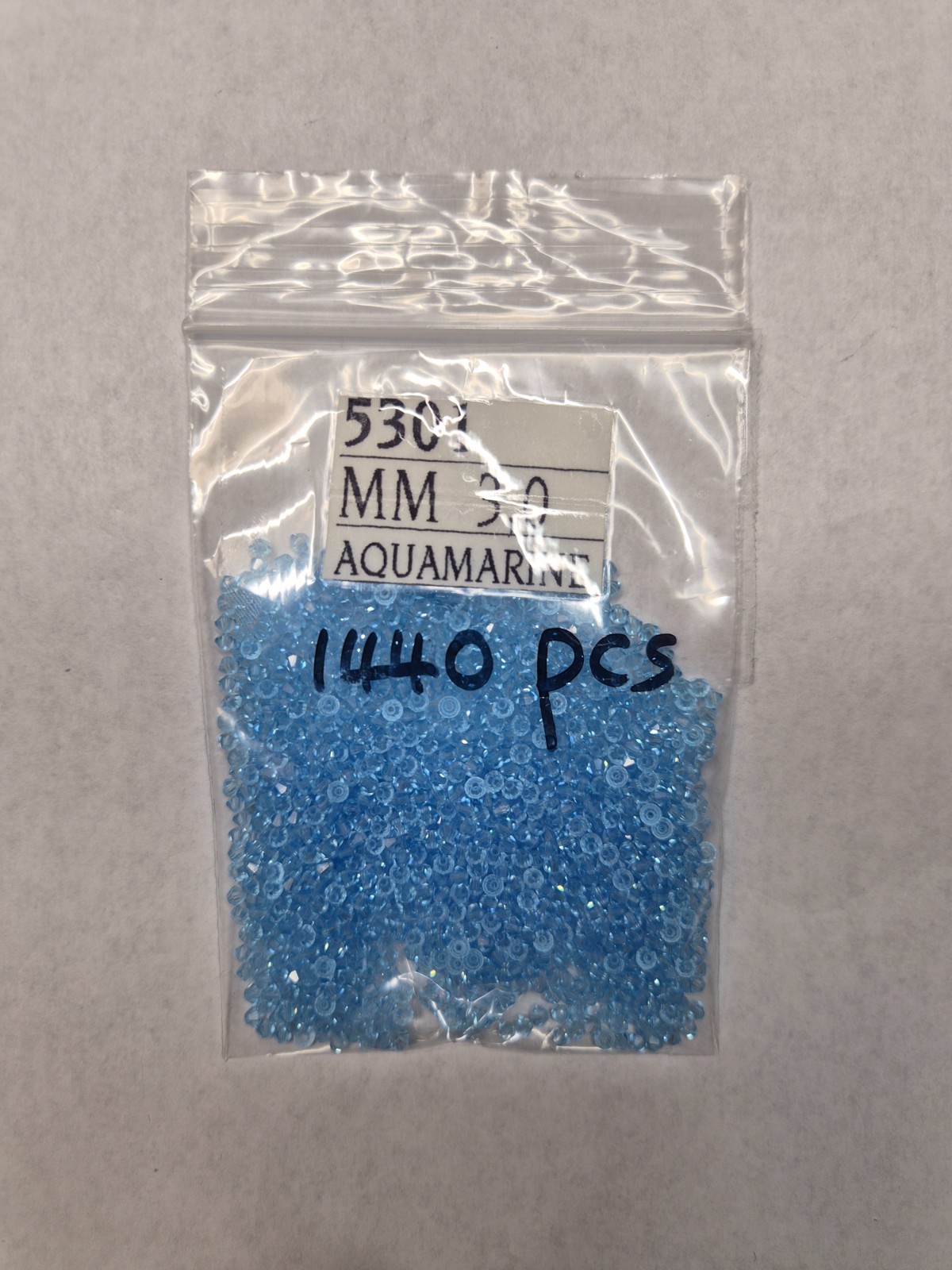Swarovski 3mm Crystal Bicone 5301/5328 Beads Open Pack - Select color & quantity