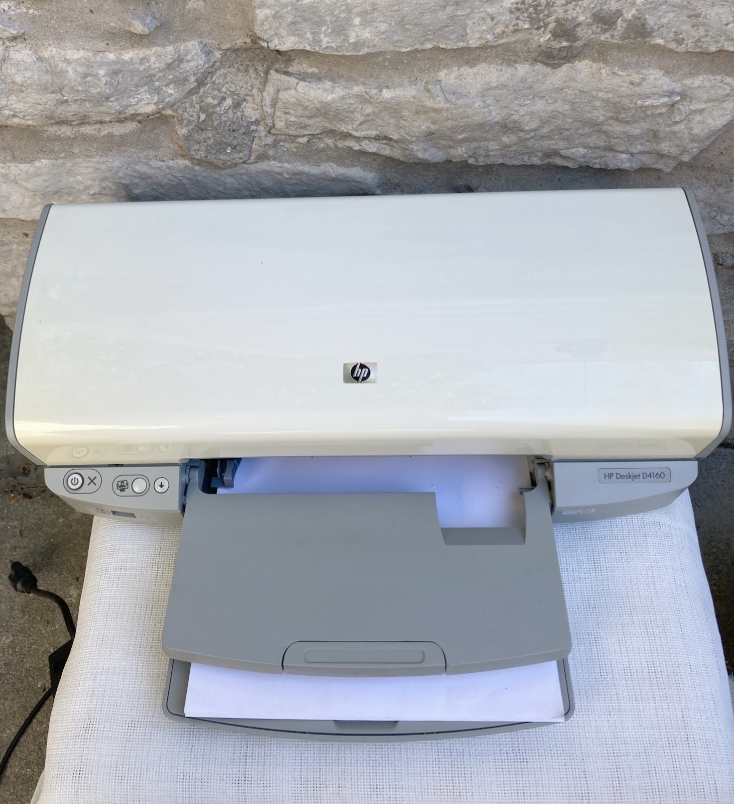HP Deskjet D4160 Digital Photo Inkjet Printer Black and White & Color - Warranty