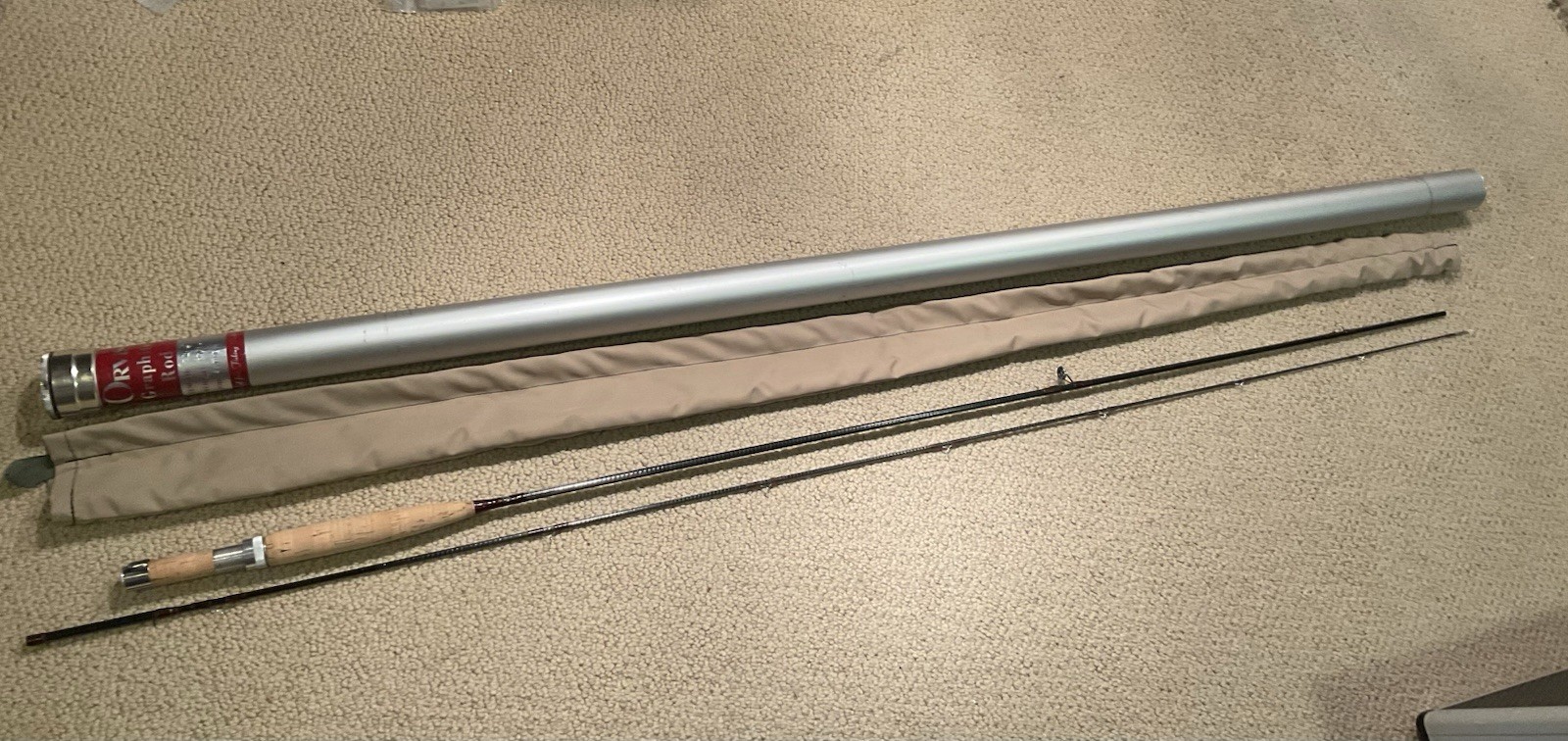 Vintage 1976 Orvis 7’9” 5wt Graphite Fly Rod **NICE** Pre Superfine