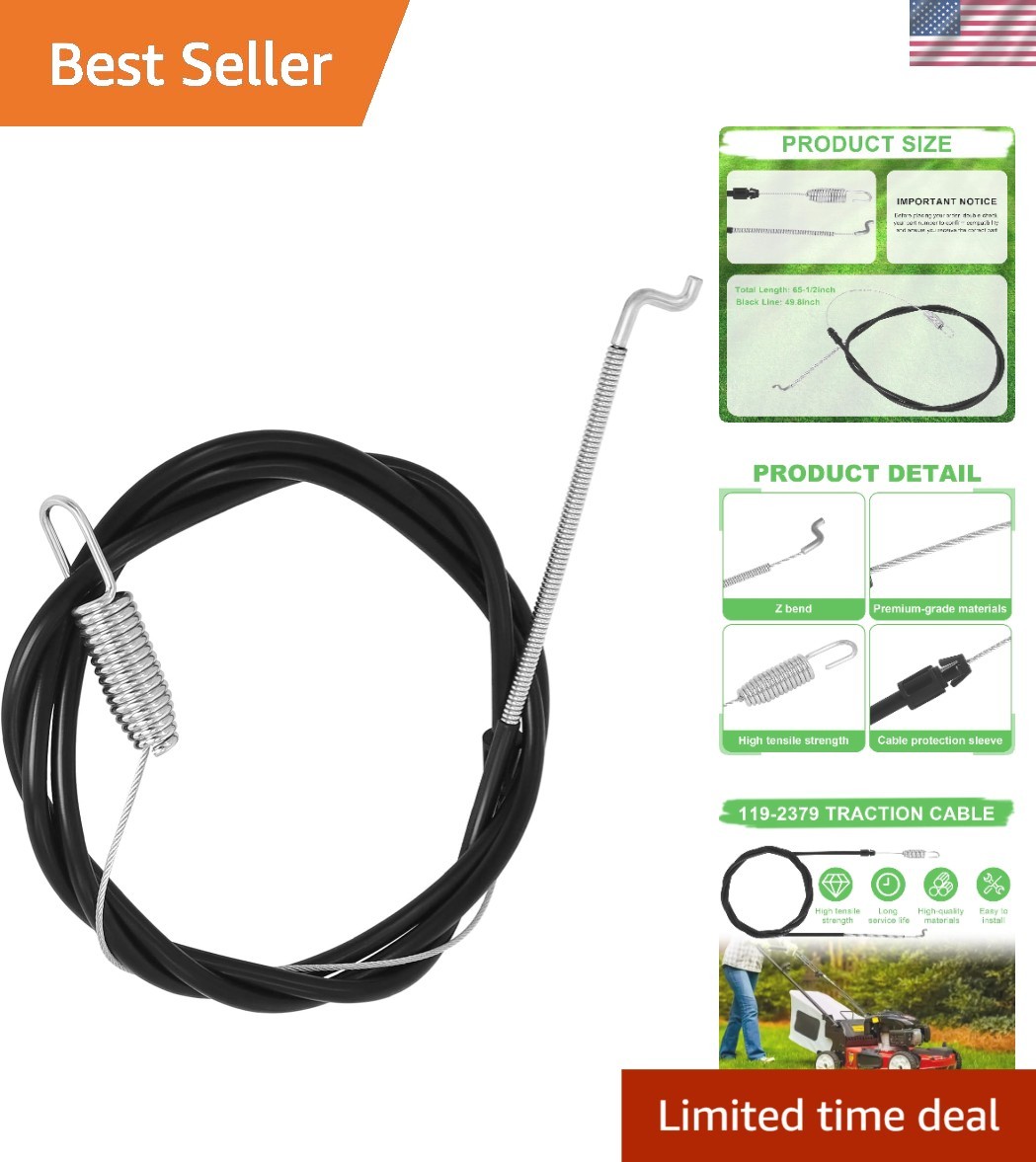 Durable 119-2379 Drive Cable Replacement for Toro 22\