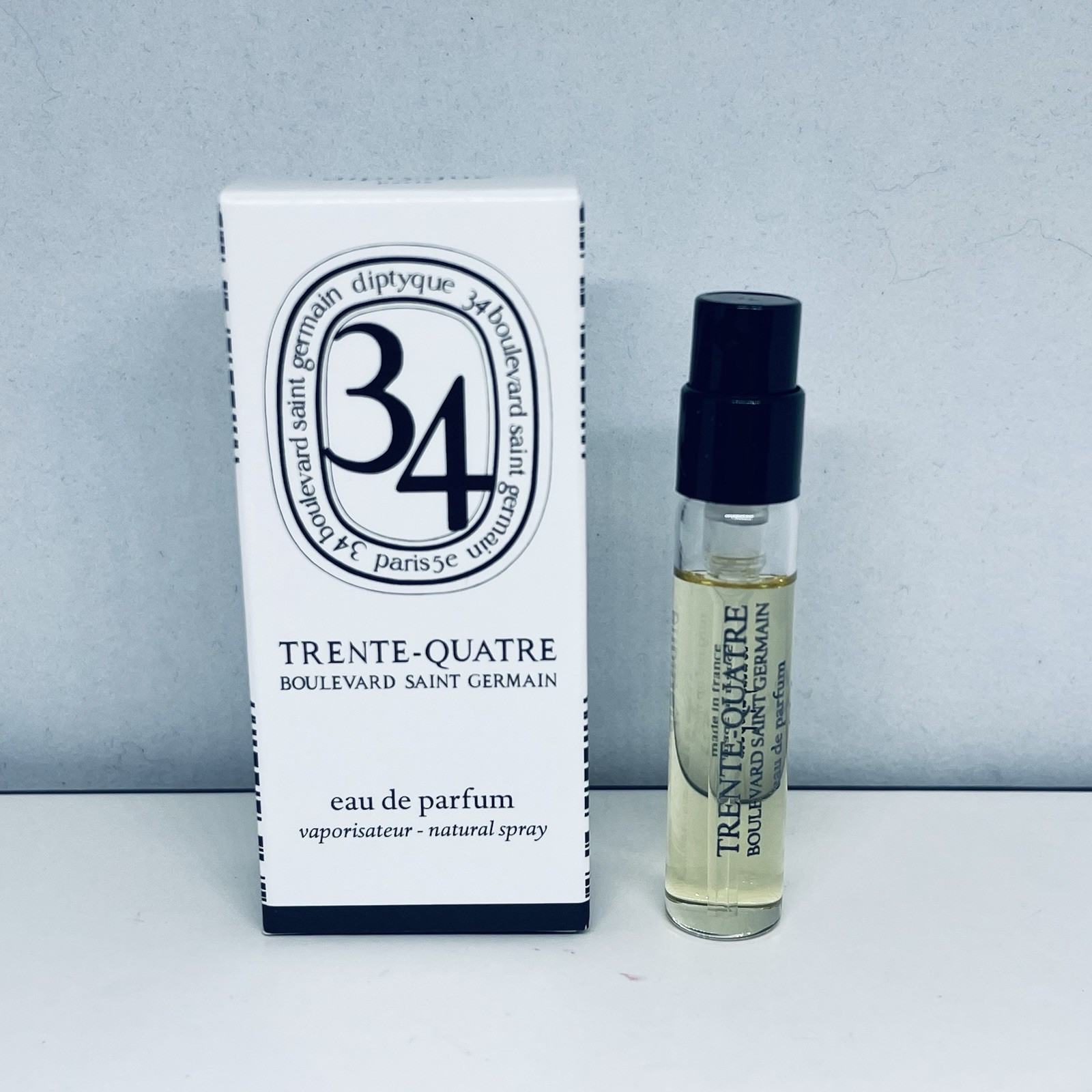 Diptyque 34 Boulevard Saint Germain Eau de Parfum Sample Spray 2ml Diptyque 34 Boulevard Saint Germain Eau de Parfum Sample Spray 2ml