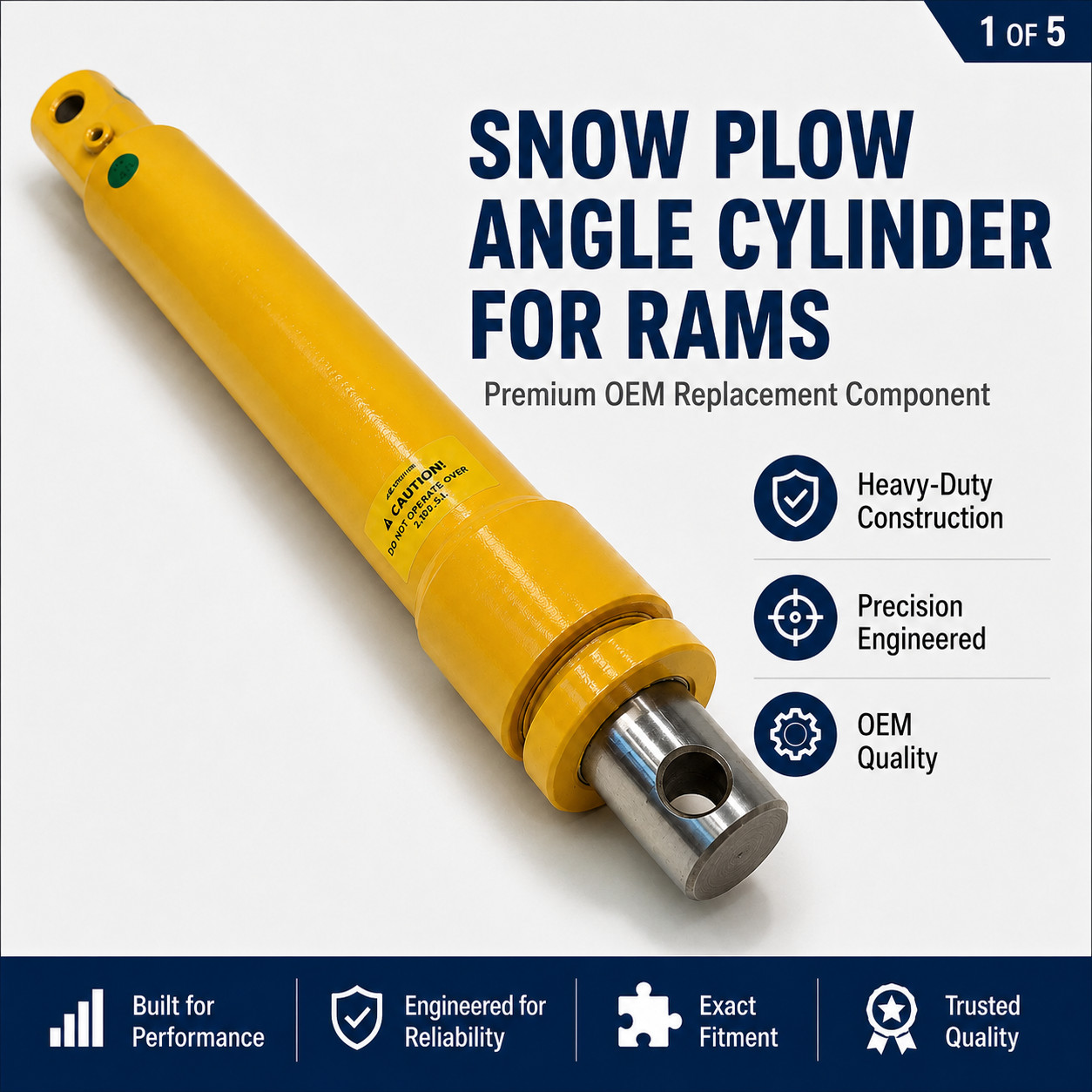 Snow Plow Angling Cylinder 1304005 05810 Fits Meyer Rams