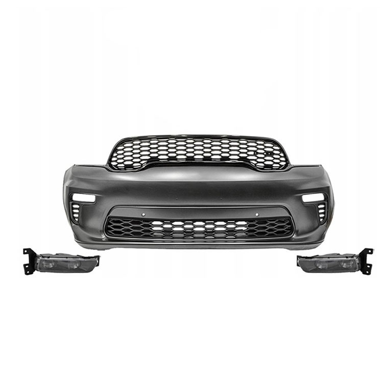 For 2021-2024 DODGE DURANGO HELLCAT SRT FRONT BUMPER COVER Assembly Black Trim For 2021-2024 DODGE DURANGO HELLCAT SRT FRONT BUMPER COVER Assembly Black Trim