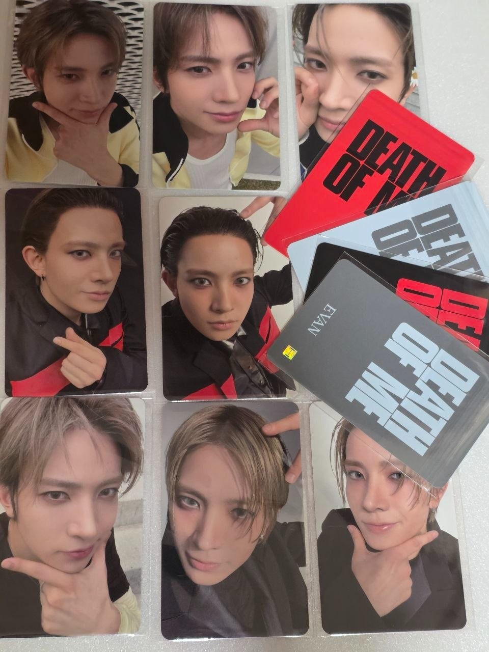 EVAN LuckyDraw photocard selife DEATH OF ME weverse M2U Ktwon4U applemusic