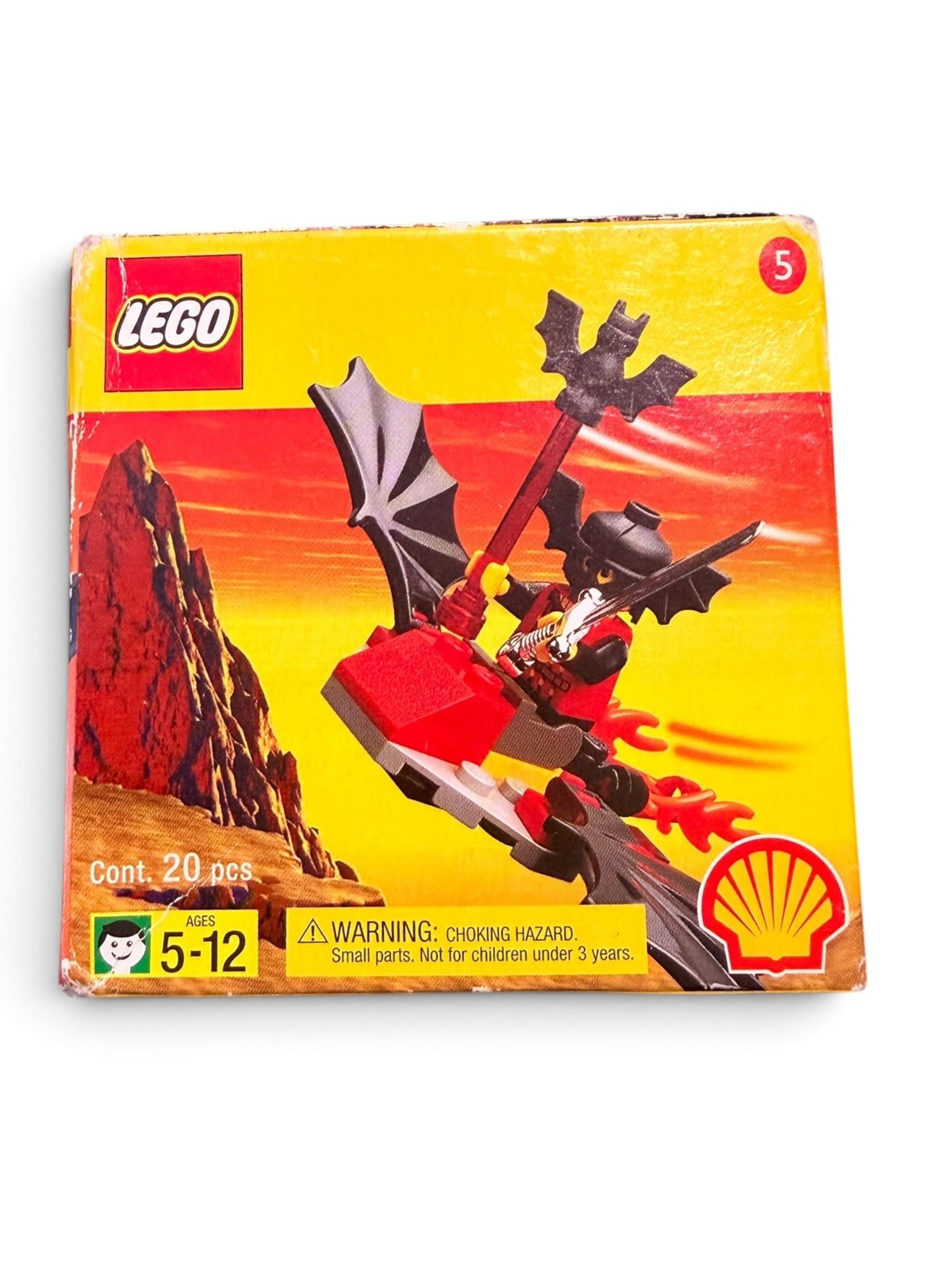 LEGO vintage Shell promo set NISB 2539 Fright Knights flying machine  new in box