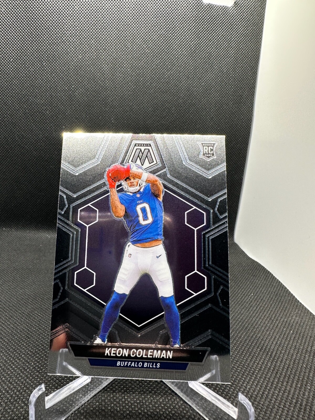2024 Panini Mosaic Football Base Keon Coleman RC #333