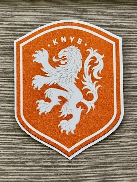 KNVB Netherlands National Football Peel Off Vinyl Sticker UV Water Resistant KNVB Netherlands National Football Peel Off Vinyl Sticker UV Water Resistant
