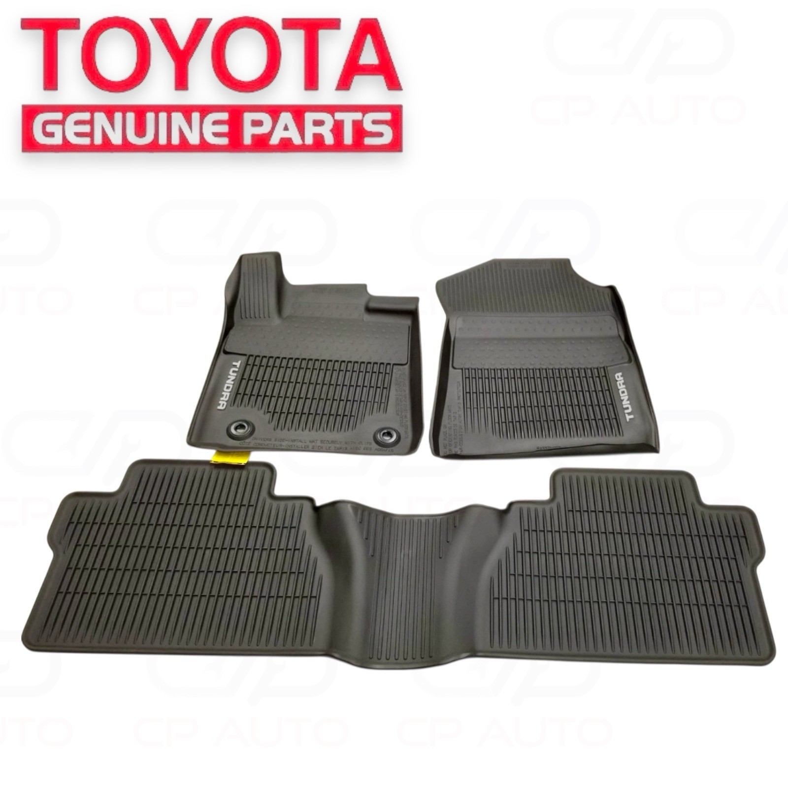 14 - 21 Toyota Tundra All Weather Floor Mat Set OEM NEW GENUINE